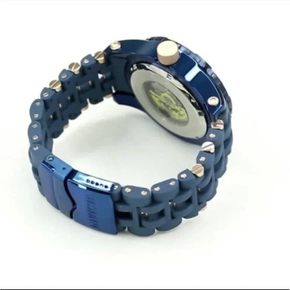 NWT invicta Sea Spider Automatic Men’s Watch 50mm rose gold Blue (31694) - Picture 6 of 9
